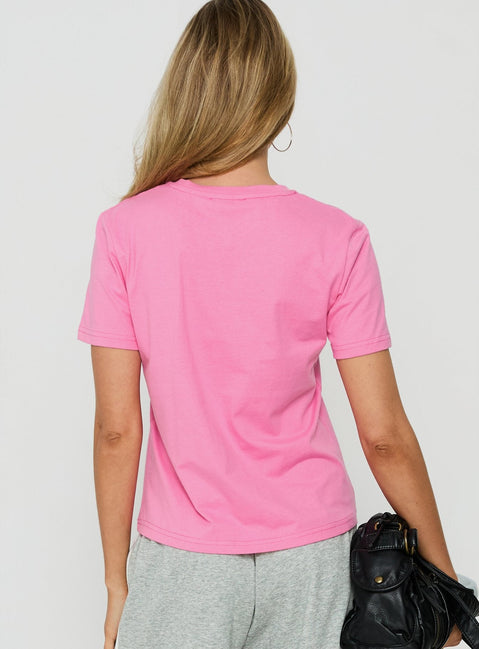 Pretty Girls Are Kind Graphic Tee Pink