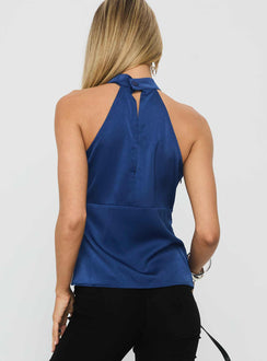 Tullio Twist Top Blue
