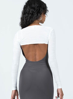 Pryce Bolero White Princess Polly  long 