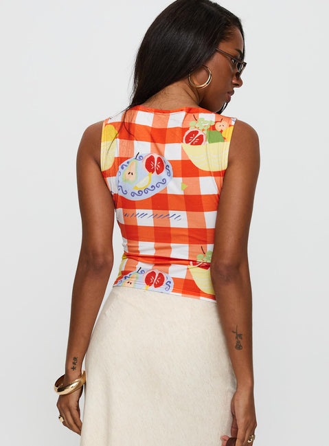 Really Love Her Top Multi