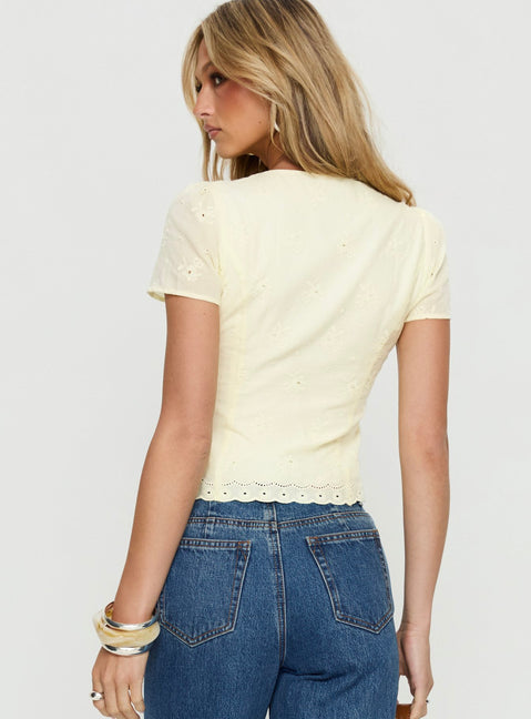 Isolda Top Lemon