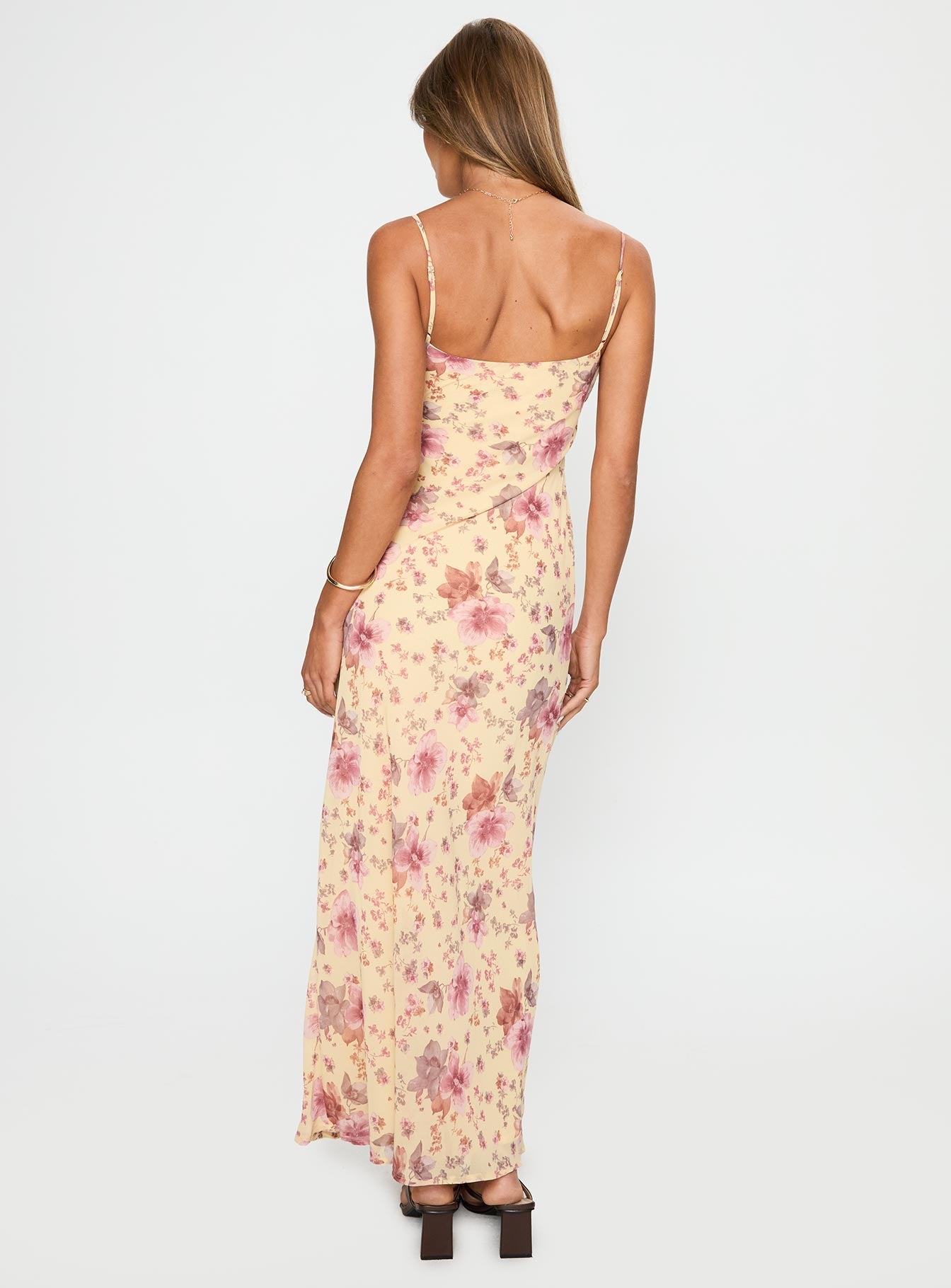 Sugar Plum Maxi Dress Cream / Floral