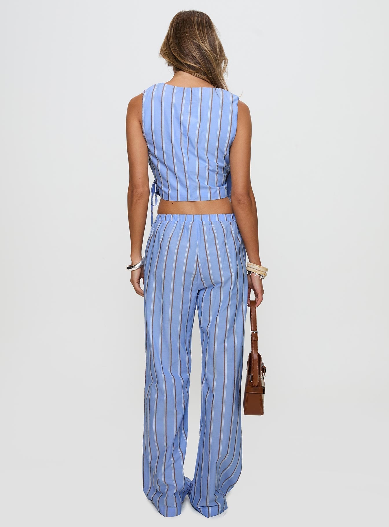 Raychel Set Blue Stripe
