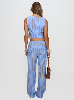 Raychel Set Blue Stripe