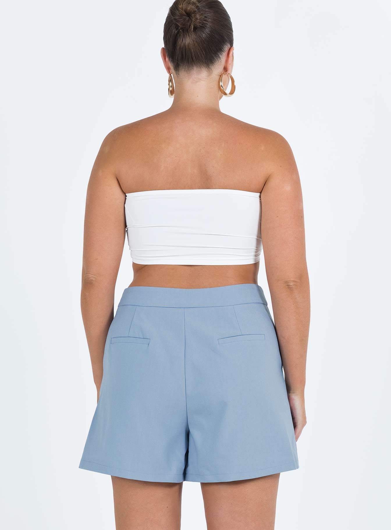 Sazan Shorts Blue Princess Polly mid-rise 