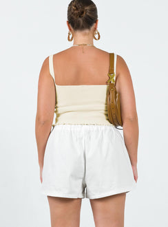 Clark Shorts White Princess Polly mid-rise 