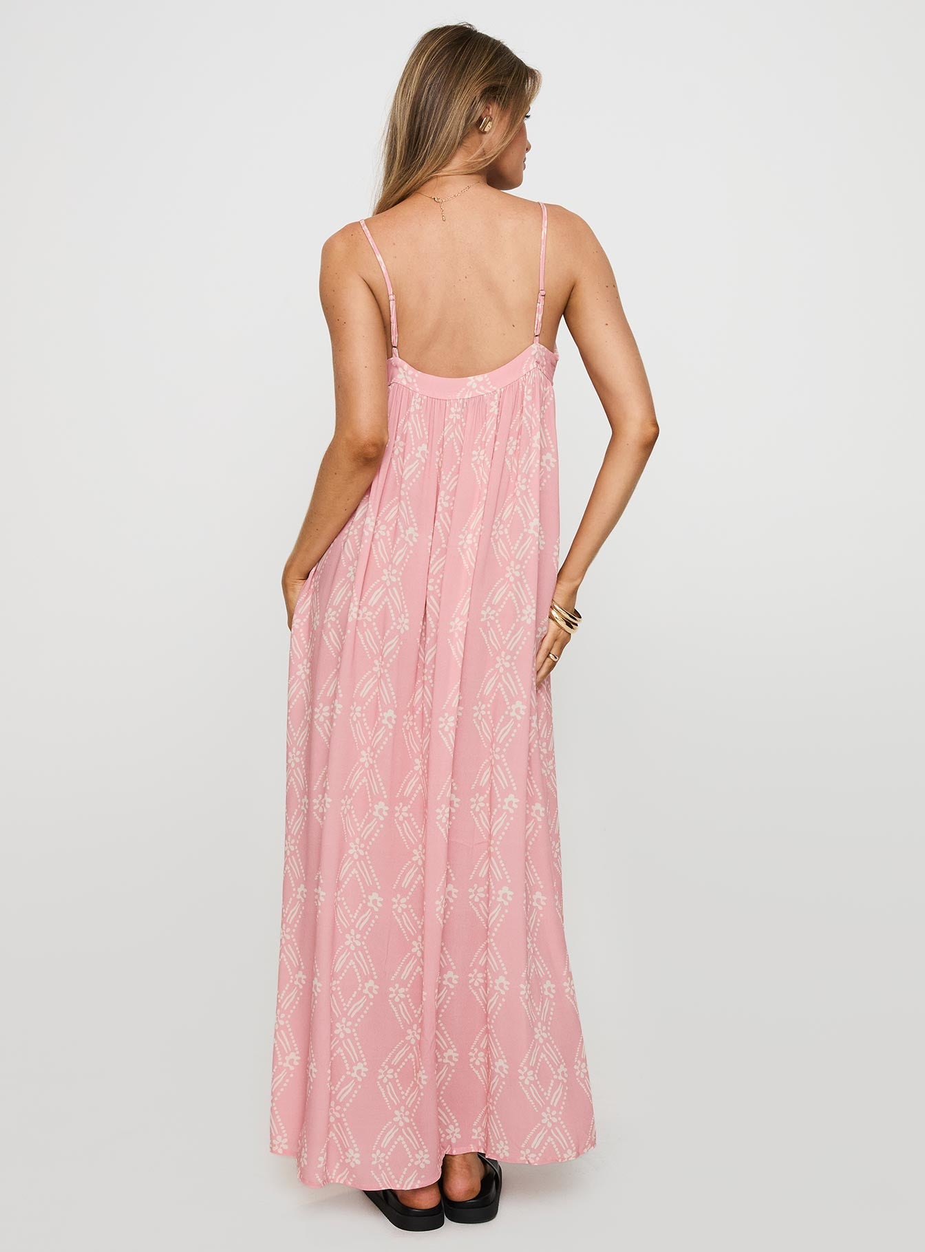 Seabreeze Maxi Dress Pink