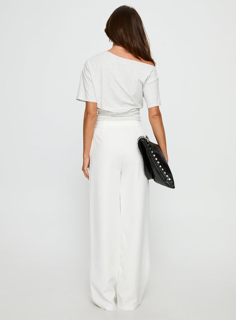 Archer Pants White Tall