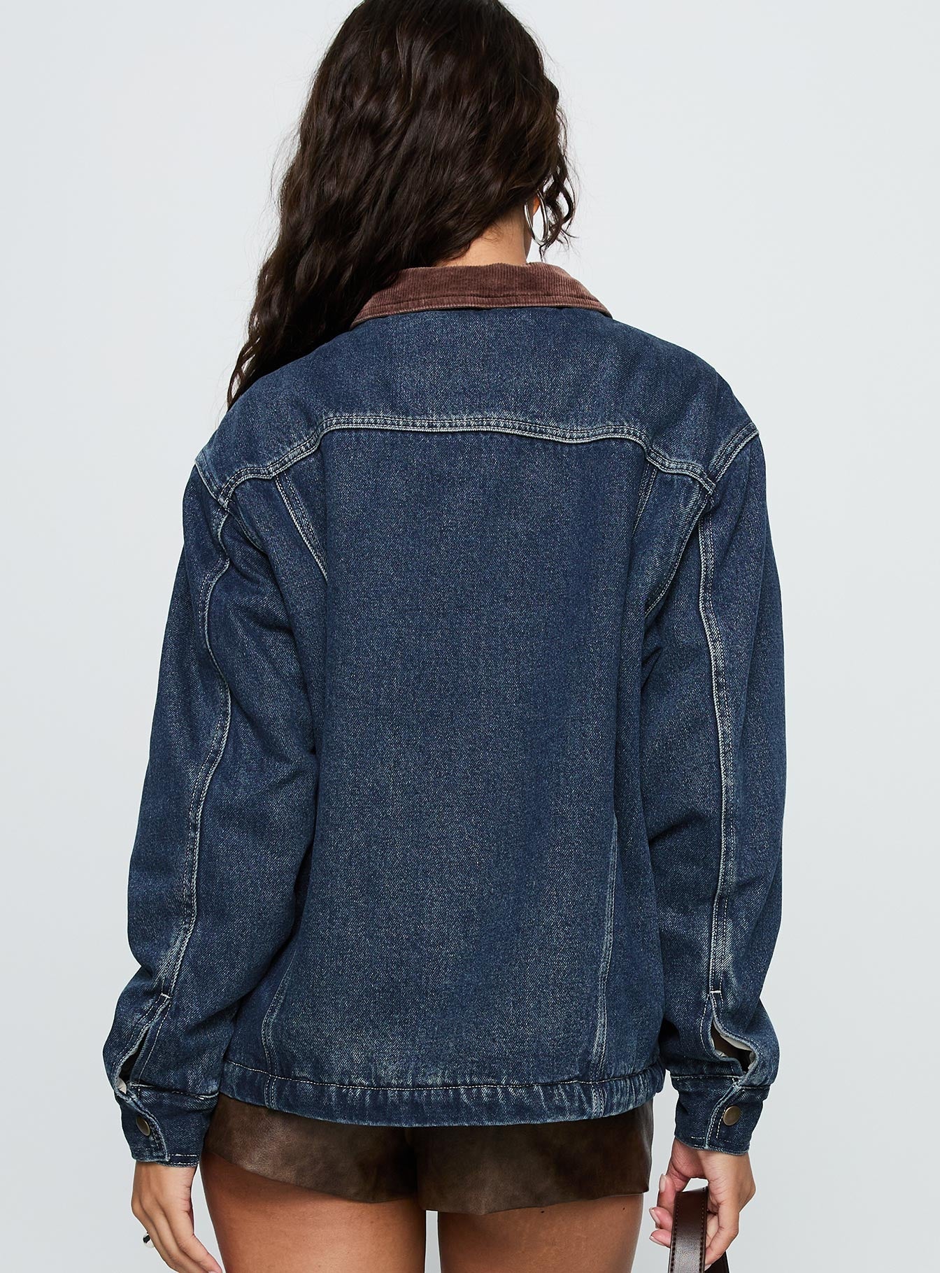 Counterpart Pocket Front Denim Jacket Blue
