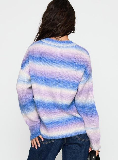 Say No More Knit Sweater Multi