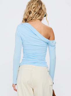 Beller Long Sleeve Top Light Blue
