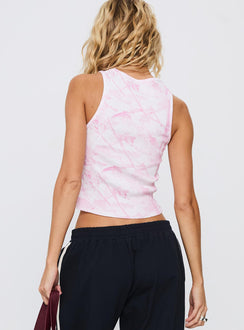 Lucky 13 Graphic Tank Purple