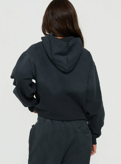 AT Pullover Oversized Hoodie Black