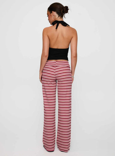 Dreamgirl Folded Pant Pink Multi