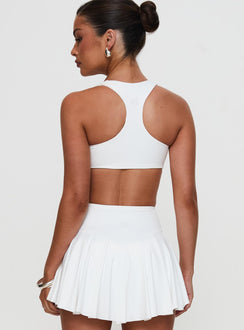 Pulse Active Halter Crop White