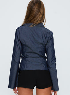 Anni Shirt Blue Denim