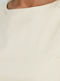 Yumiko Romper Cream