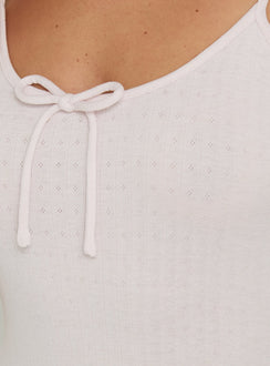 Vespra Frill Detail Sleep Playsuit Baby Pink
