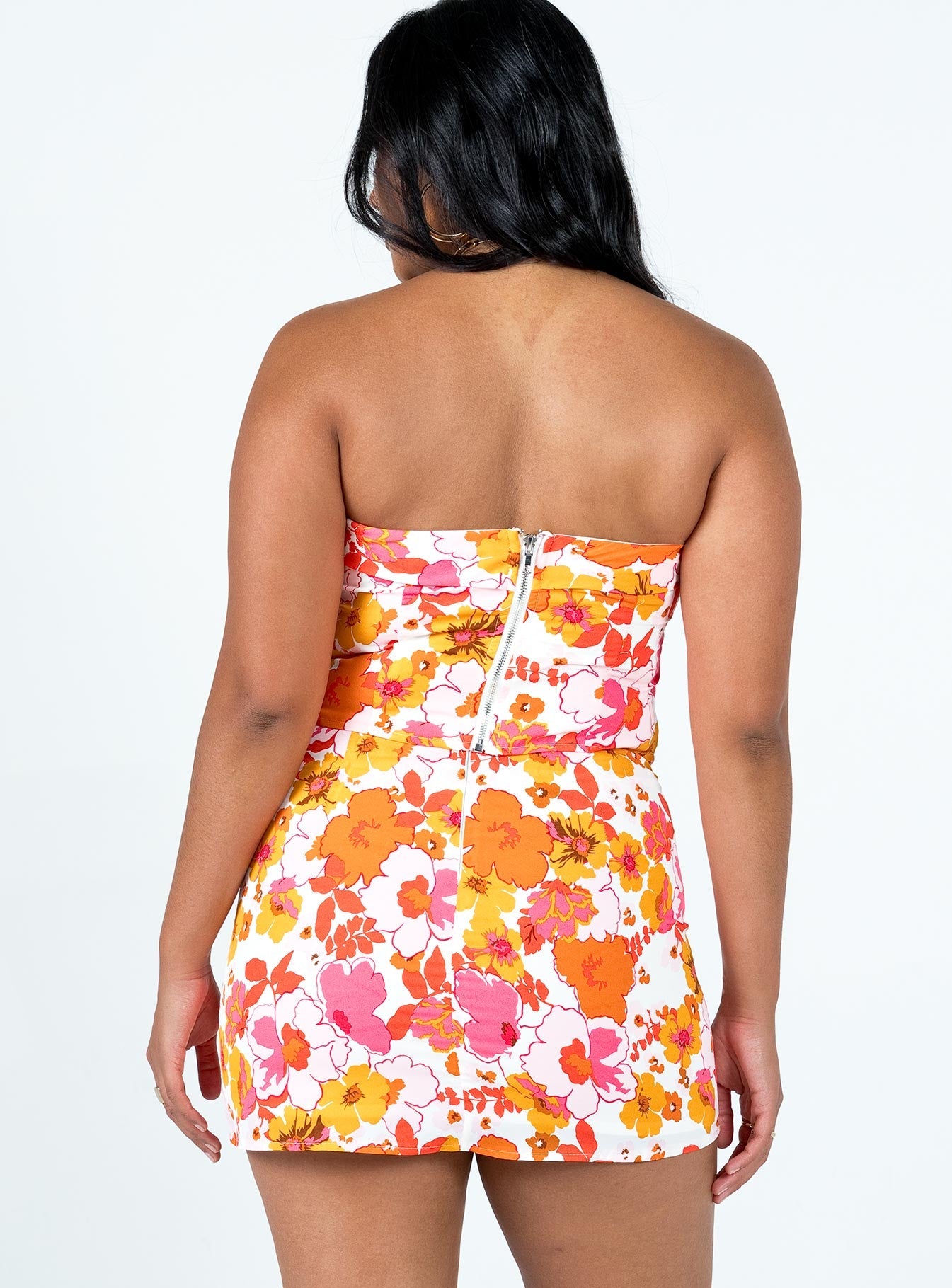 product Chadwick Mini Skirt Orange/Pink Princess Polly  Mini Skirts 