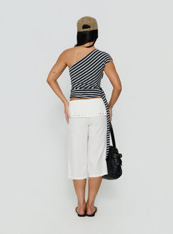 Oren Capri Trouser Ivory