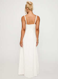 Mercie Maxi Dress White