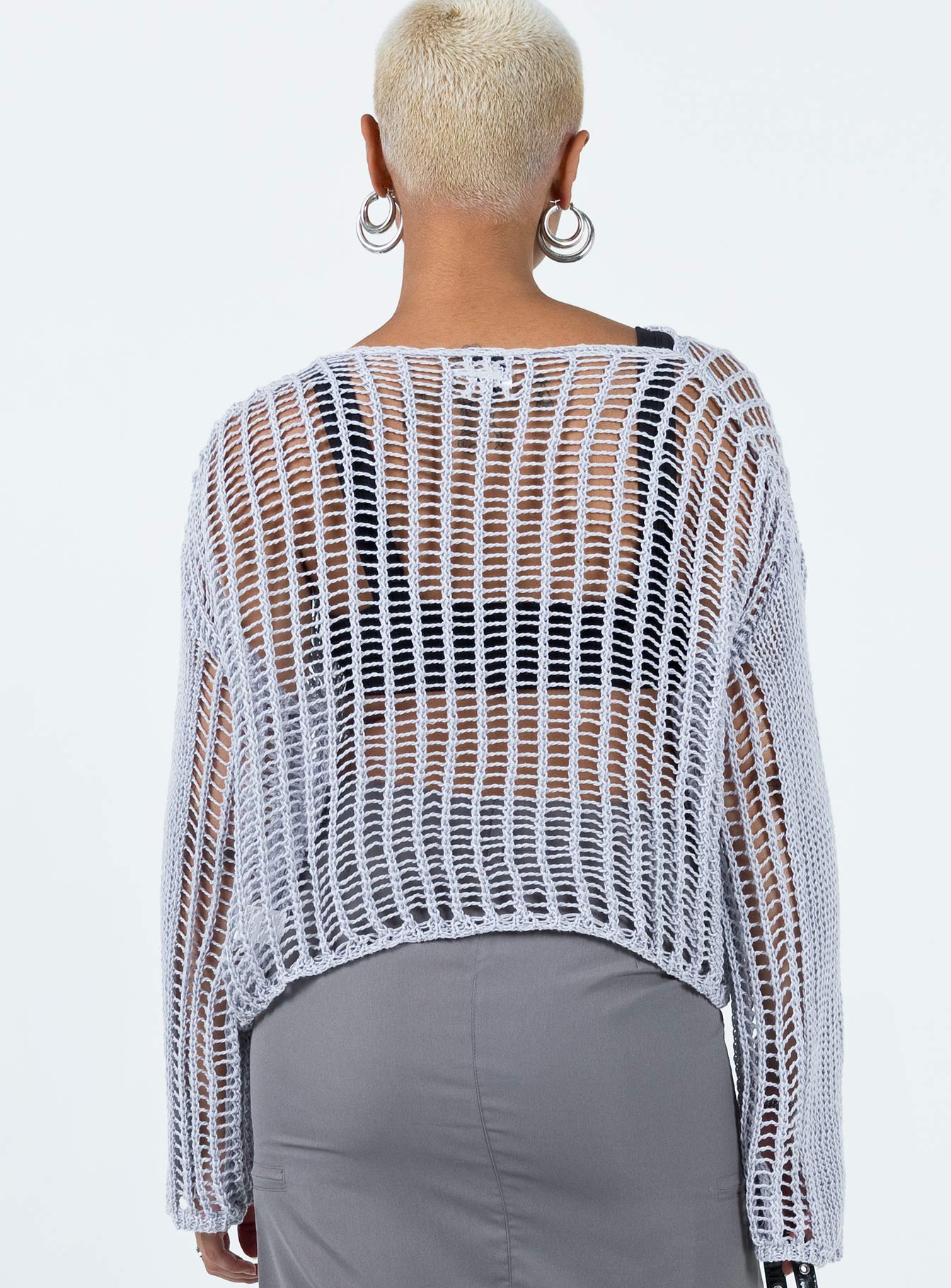 The Kennedy Sweater Grey Princess Polly  regular 