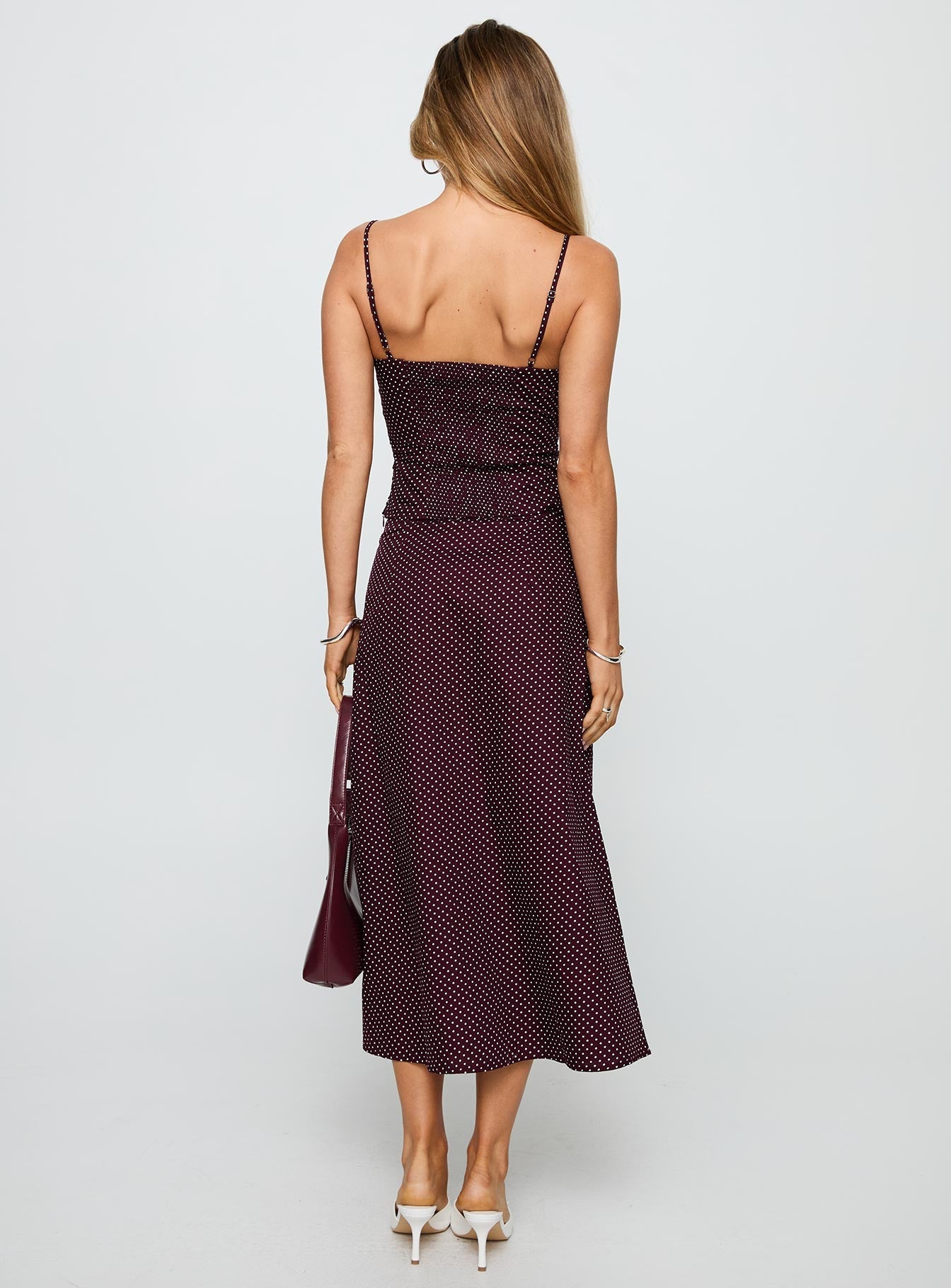 Shining Mirrors Set Burgundy