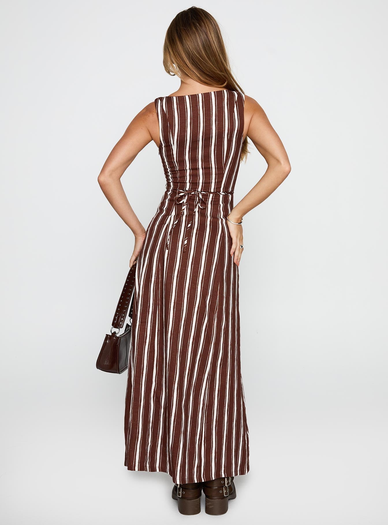 Lewisa Maxi Dress Brown