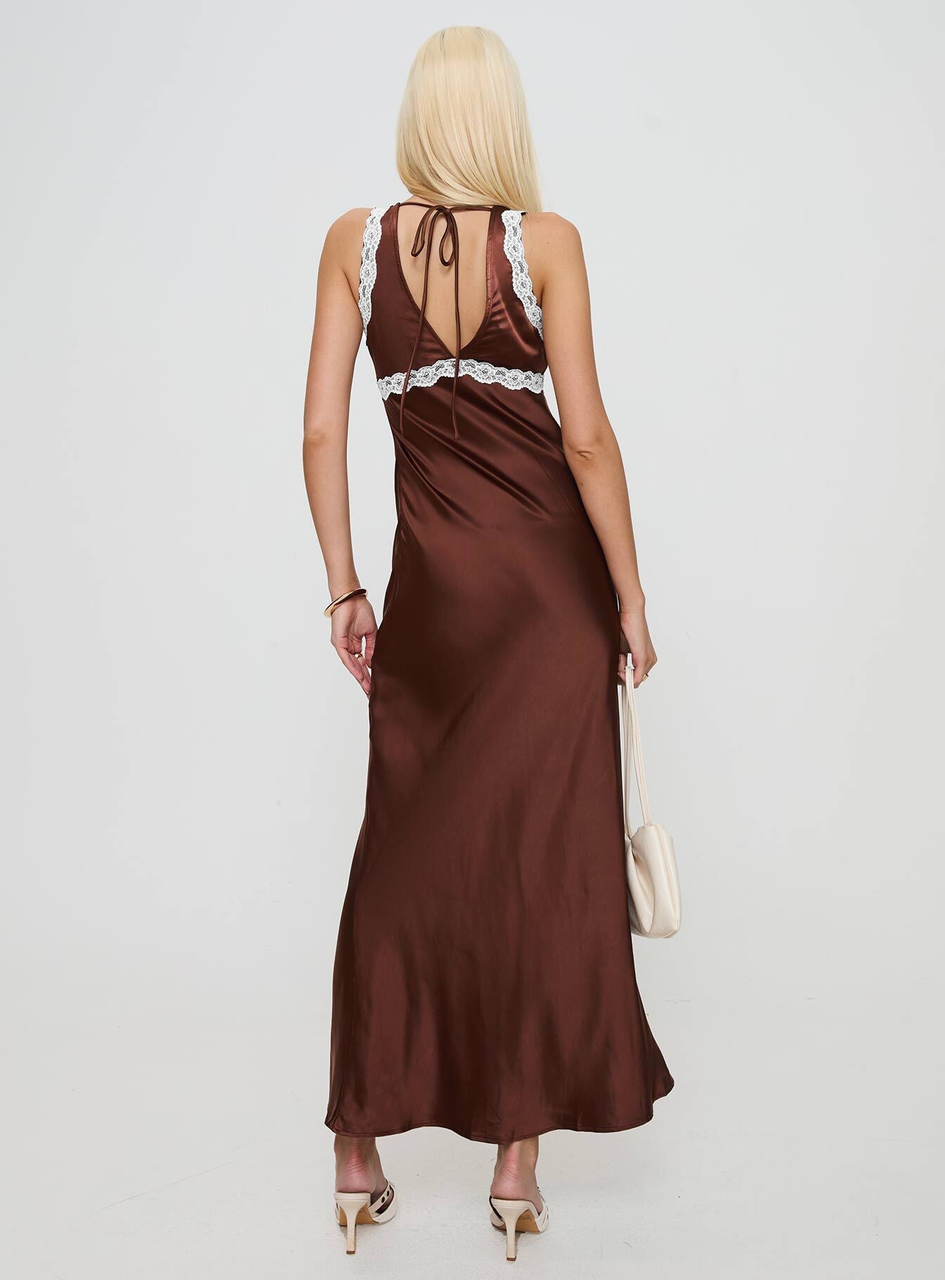 Natassja Maxi Dress Chocolate