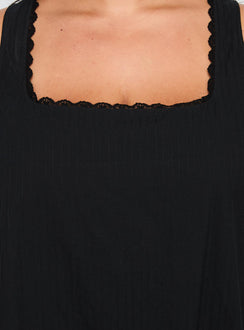 Alanah Mini Dress Black Curve