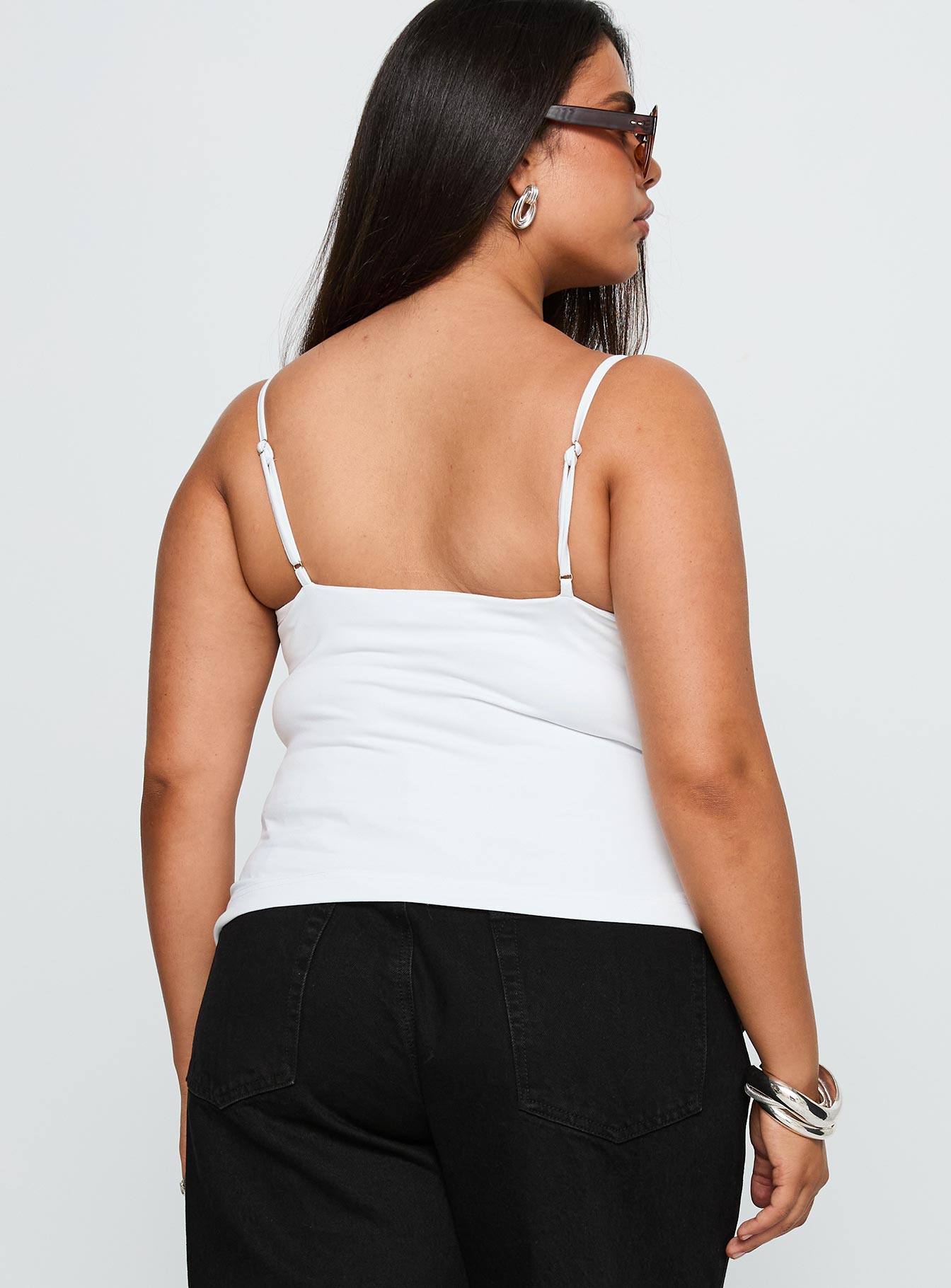 Evanda Top White Curve