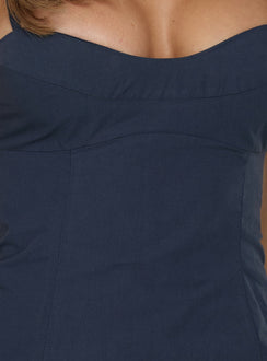 Kierstyn Corset Set Navy