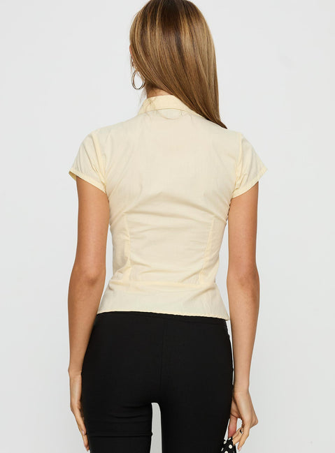 Wilmot Blouse Buttermilk Poplin
