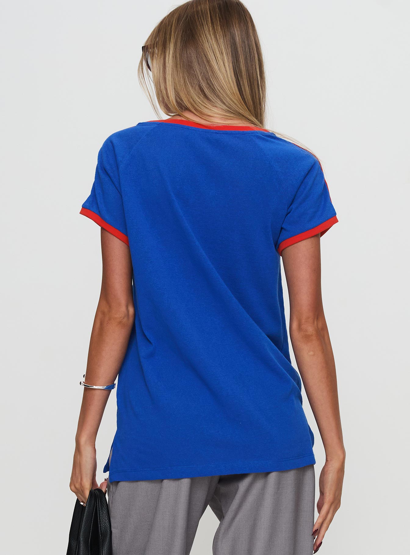From The Vine Sports Top Blue