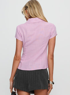 Cottesloe Blouse Top Pink