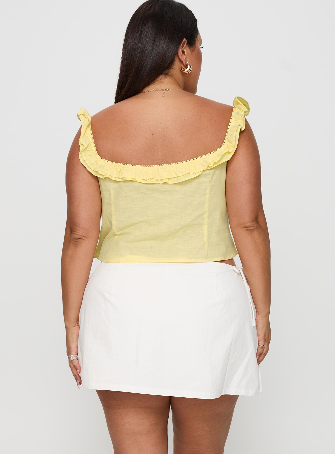 Gigi Wrap Skort White Curve