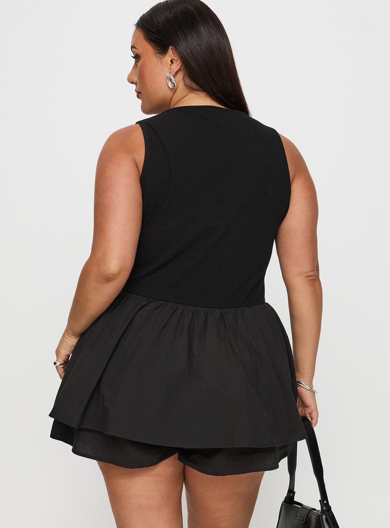 Inspiring Me Playsuit Black Curve