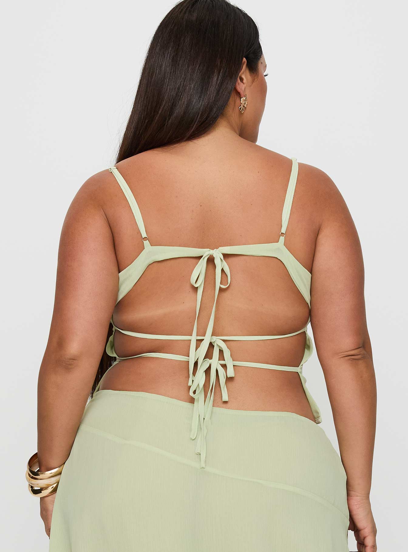 Pappilion Top Sage Curve