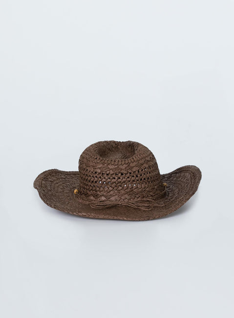 Yeehah Hat Brown