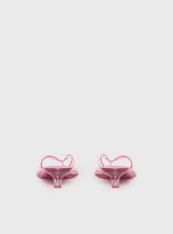 Therapy Jellyz Kitten Heels Pink