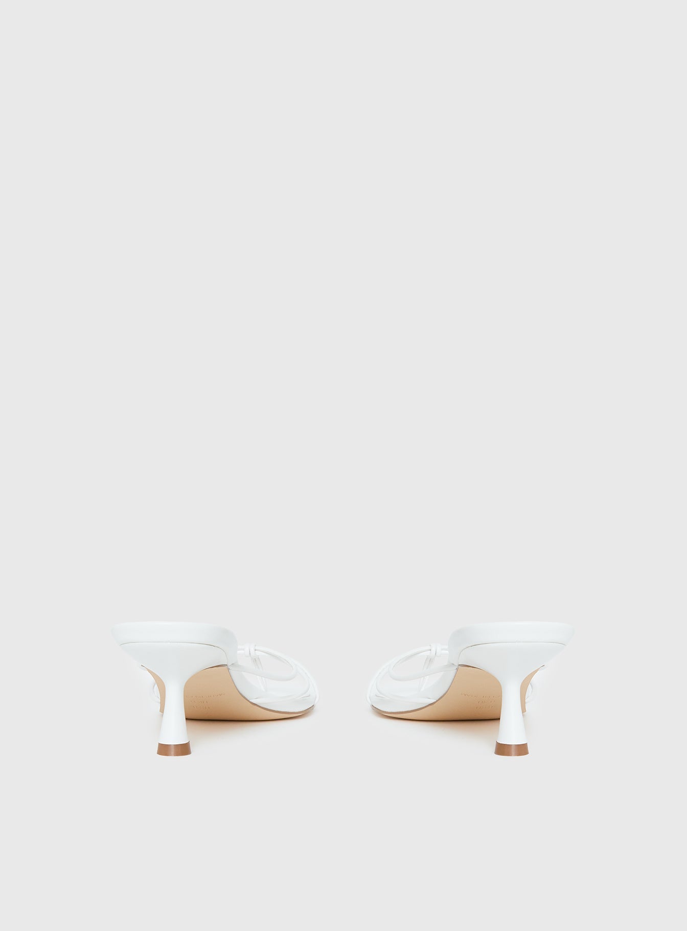 Avedon Heels White