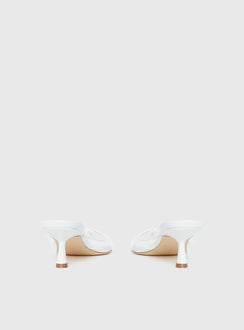 Avedon Heels White