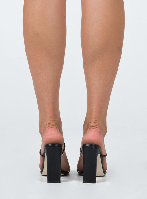 Constantine Heels Black