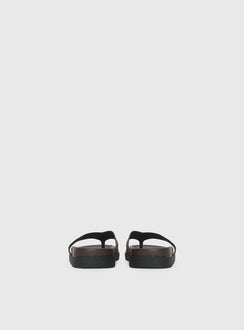 Billini Aila Sandals Dark Cacao Suede