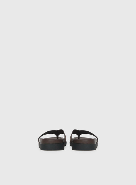 Billini Aila Sandals Dark Cacao Suede