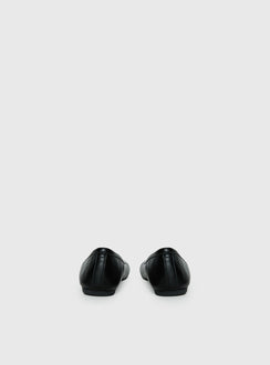 Therapy Harajuku Split Toe Ballet Flats Black