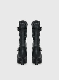 Therapy Kimme Sock Boots Black