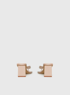 The Mona Heels Beige