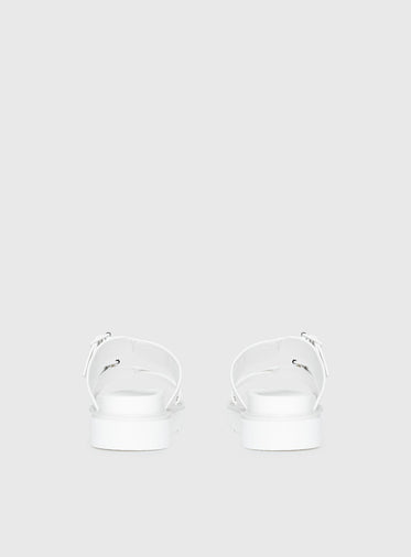 Ma Belle Sandals All White