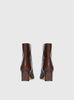 Brayan Boots Chocolate Croc